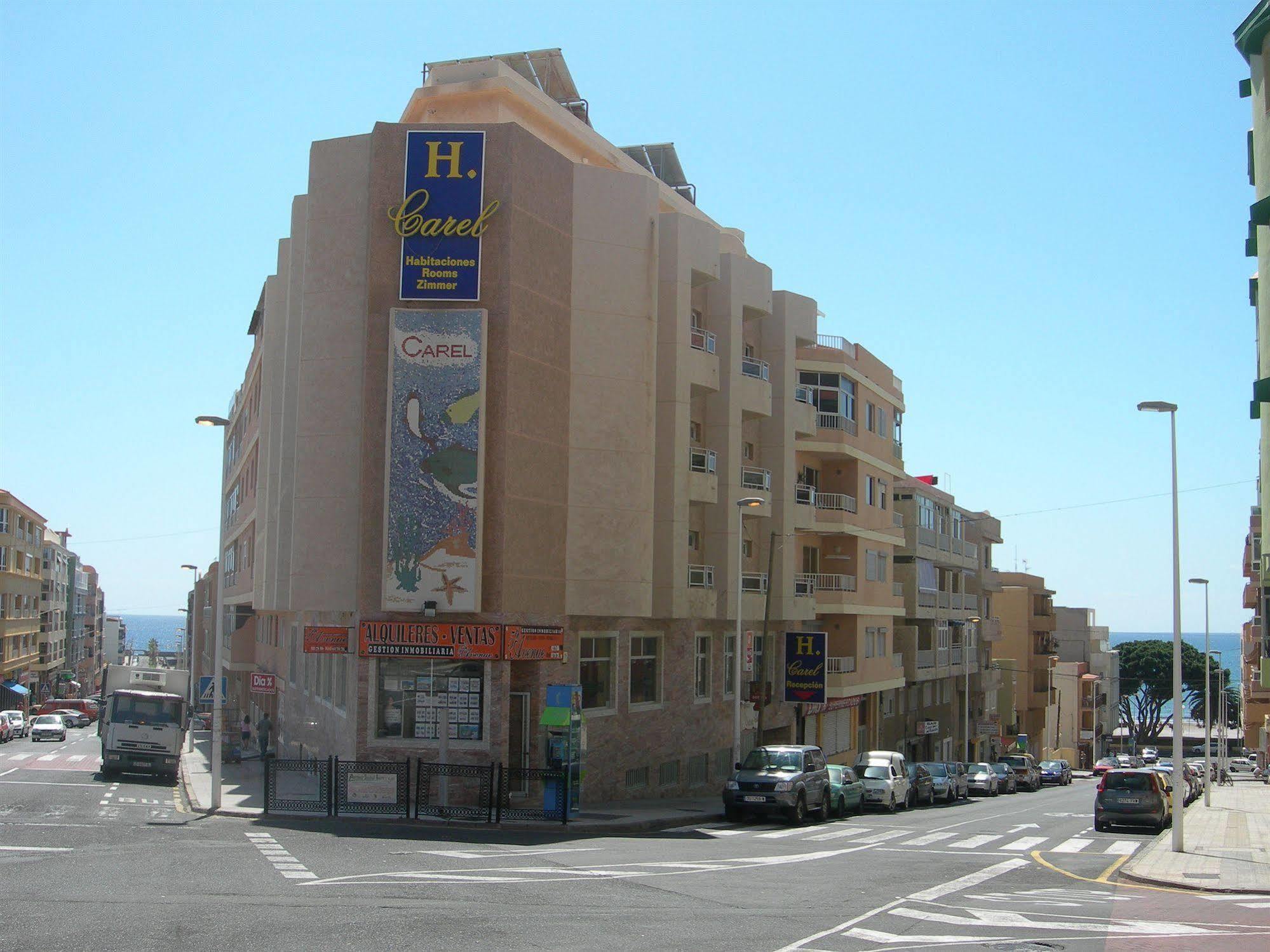 Hostal Carel El Médano Eksteriør billede